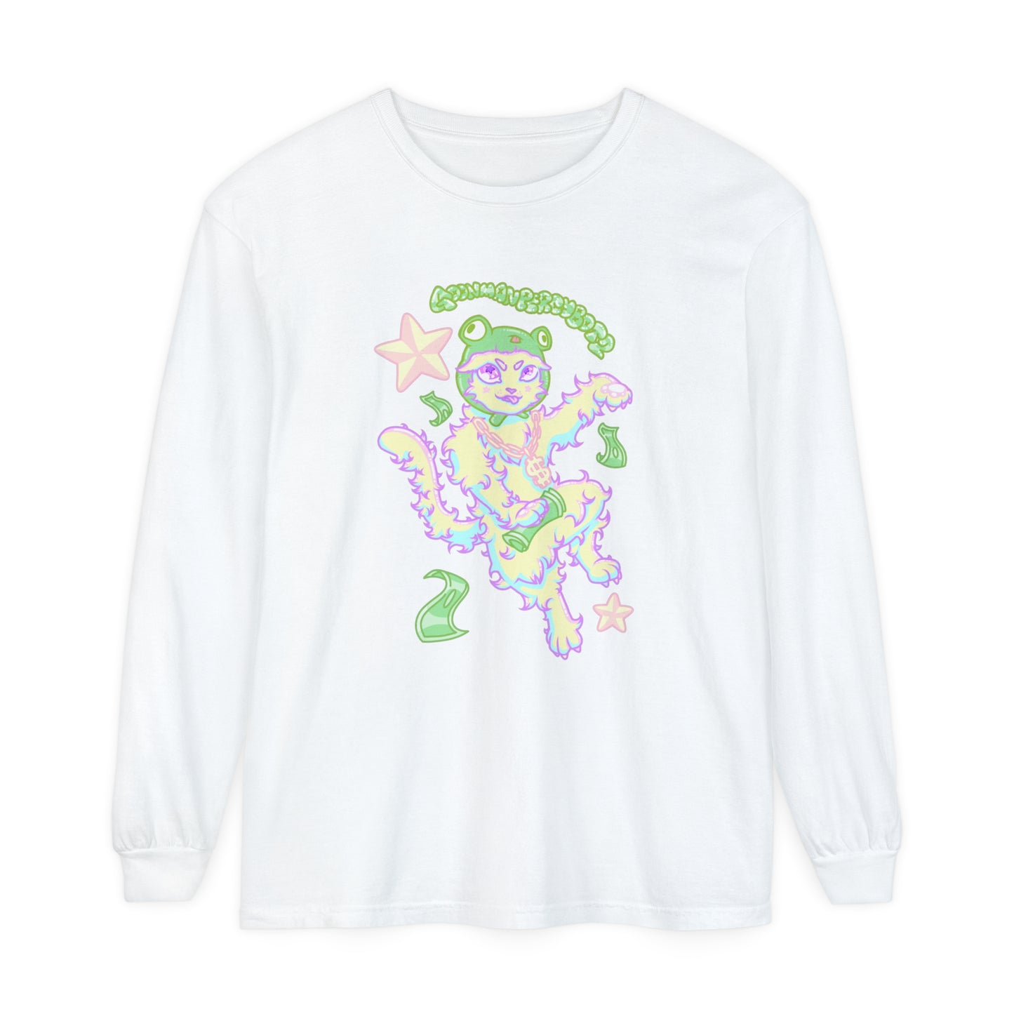 Goonmanpercybot2 Cartoon Cat Long Sleeve