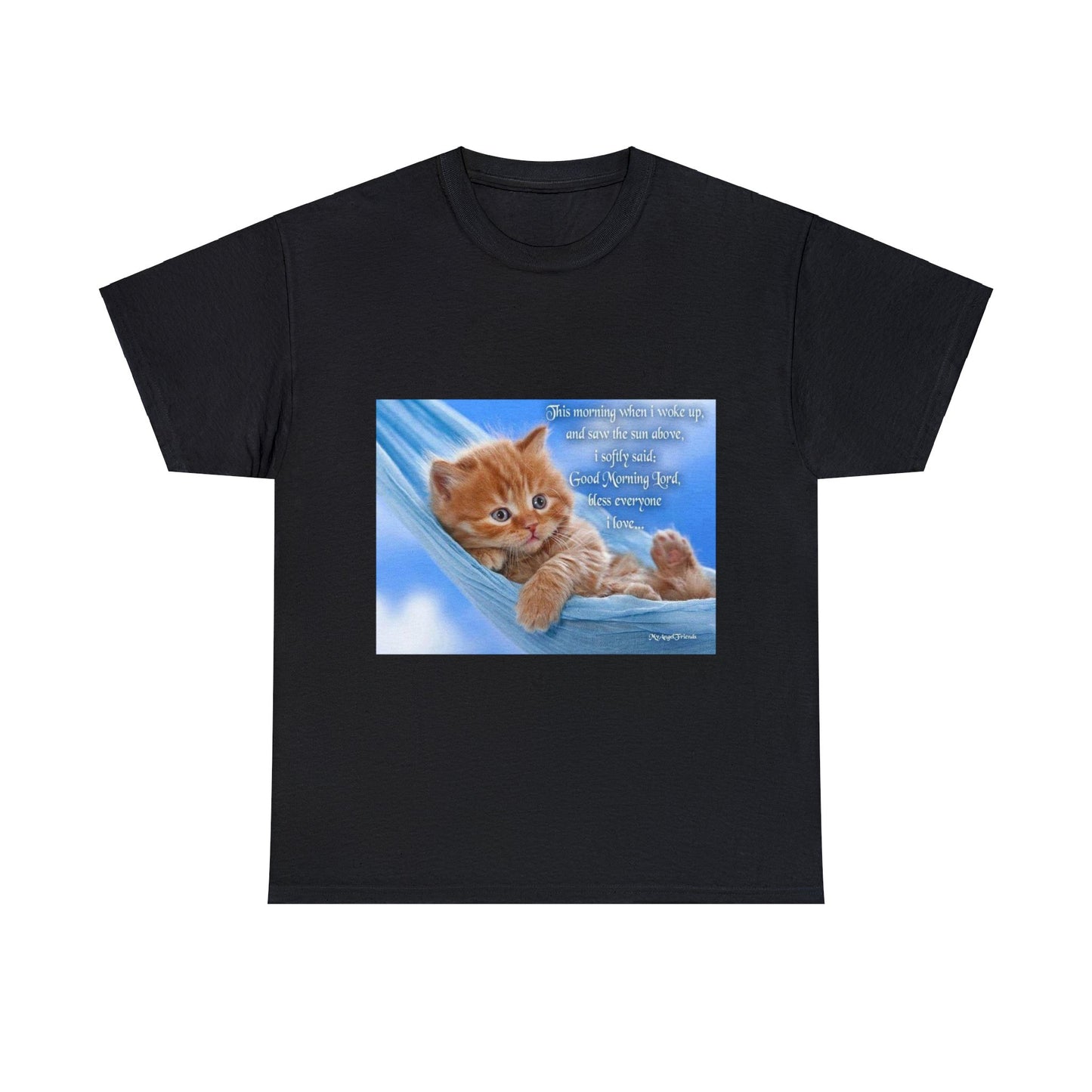 Good Morning Cat Shirt