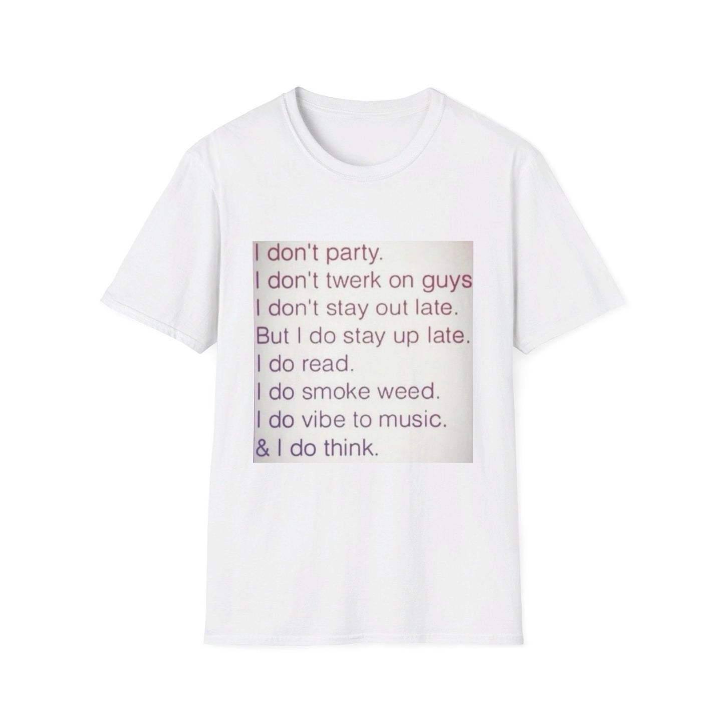 I Don’t Party Shirt